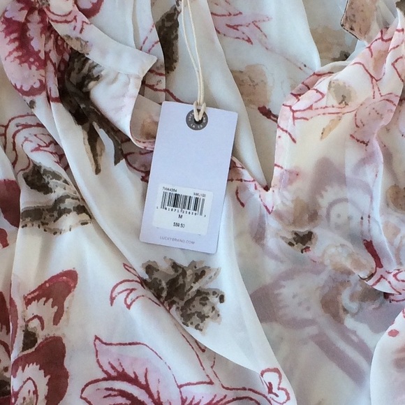 Breezy Floral Chiffon Longsleeve - Picture 2 of 3